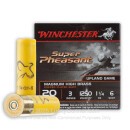 20 Gauge Ammo - Winchester Super Pheasant 3" #6 Shot - 25 Rounds