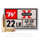Bulk 22 LR Ammo For Sale - 40 Grain CPRN Ammunition in Stock by Winchester Super-X - 2000 Rounds