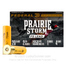 Premium 20 Gauge Ammo For Sale - 2-3/4” 1oz. #4 Shot Ammunition in Stock by Federal Prairie Storm FS Lead - 25 Rounds