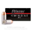 Cheap 40 S&W - 180 gr TMJ Cleanfire - CCI - 50 Rounds