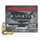 Cheap 9mm Ammo For Sale - 115 Grain JHP Ammunition in Stock by Winchester Silvertip - 20 Rounds