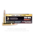 Match 308 Win Ammo - Federal Premium Gold Medal Berger Juggernaut 185 grain open tip match ammunition - 20 Rounds