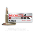 Bulk 308 Ammo For Sale - 150 gr Power Point SP - Winchester Super-X Ammo Online - 200 Rounds