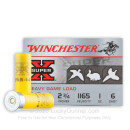20 Gauge Ammo - Winchester Super-X Heavy Game Load 2-3/4" #6 Shot - 250 Rounds