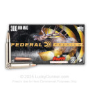Premium 300 Winchester Magnum Ammo For Sale - 180 Grain Swift Scirocco II Ammunition in Stock by Federal - 20 Rounds