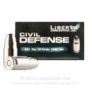 Premium 357 Sig Ammo For Sale - 50 Grain SCHP Ammunition in Stock by Liberty Ammunition Civil Defense - 20 Rounds
