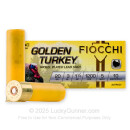 Premium 20 Gauge Ammo For Sale - 3” 1-1/4oz. #5 Shot Ammunition in Stock by Fiocchi  Golden Turkey - 10 Rounds