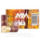 Premium 12 Gauge Ammo For Sale - 2-3/4” 1-1/4oz. #8 Shot Ammunition in Stock by BioAmmo Lux Lead - 25 Rounds