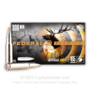 Premium 308 Win 165 grain Trophy Bonded Tip Federal Premium Vital Shok Rifle Ammunition - 20 rounds
