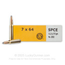 Sellier & Bellot 7x64mm Brenneke Ammo For Sale - 173 Grain SPCE - 400 Rounds