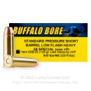 Buffalo Bore 38 Special Ammo For Sale - 125 Grain JHP - 20 Rounds