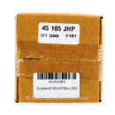 Premium 45 ACP (.451") Bullets for Sale - 185 Grain JHP Bullets in Stock by Zero Bullets - 500 Projectiles