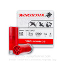 12 Gauge 2 3/4" #8 Heavy Game & Target Ammunition From Winchester USA - 100 Rounds