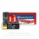 Premium 12 Gauge Ammo For Sale - 2-3/4" 325 Grain InterLock Sabot Slug Ammunition in Stock by Hornady American Whitetail - 100 Rounds