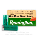 12 Gauge Ammo - Remington Gun Club 2-3/4" #7.5 Shot - 250 Shells