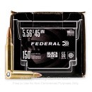 Federal Black Pack 5.56x45 Ammo For Sale - 55 Grain FMJ - 150 Rounds