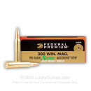 Cheap 300 Winchester Magnum Ammo For Sale - 190 gr Sierra Matchking BTHP - Federal Gold Medal Ammo Online - 20 Rounds