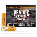Premium 20 Gauge Ammo For Sale - 3” 1-1/4oz. #5 Shot Ammunition in Stock by Federal Prairie Storm FS Lead - 25 Rounds