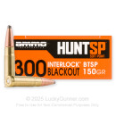 Ammo Inc. Hunt 300 Blackout Ammo For Sale - 150gr SP - 20rds