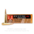 Cheap 30-06 Ammo For Sale - 125 gr SST - Hornady Custom Lite Ammo Online - 20 Rounds