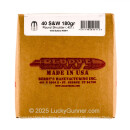 Cheap 40 Caliber 180gr RSDS Plated Bullets from Berry's Bullets For Sale at Lucky Gunner