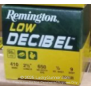 Remington Low Decibel .410 Ammo For Sale - 1/2oz. #9 – 25rds