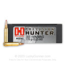 Premium 300 Winchester Magnum Ammo For Sale - 178 Grain ELD-X Ammunition in Stock by Hornady Precision Hunter - 20 Rounds