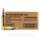 Bulk 223 Rem Ammo For Sale - 55 Grain FMJ Ammunition in Stock by Winchester USA - 1000 Rounds