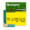 Premium 410 Bore Ammo For Sale - 3” 11/16oz. #7.5 Shot Ammunition in Stock by Remington Express XLR - 25 Rounds