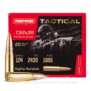 Bulk 7.62x39 Ammo For Sale - 124 Grain FMJ Ammunition in Stock by Norma - 1000 Rounds