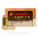 357 Magnum Barnes Ammo For Sale - 140 gr XPB Hollow Point Barnes Ammunition In Stock - 20 Rounds