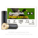 Remington 12ga Ammo For Sale - 3” 1-1/4oz #1 Steel - 25rds