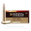 Bulk 223 Rem Ammo For Sale - 55 Grain Soft Point Ammunition in Stock by Federal LE Tactical TRU - 500 Rounds