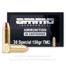 Cheap 38 Special Ammo For Sale - 158 Grain TMJ Ammunition in Stock by Ammo Inc. - 50 Rounds
