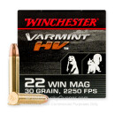 Bulk 22 WMR Ammo For Sale - 30 Grain JHP Ammunition in Stock by Winchester Varmint HV - 2000 Rounds
