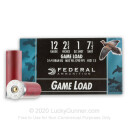 Cheap 12 Gauge Ammo For Sale - 2 3/4" 1 oz. #7.5 Shot Ammunition in Stock by Federal Game-Shok - 25 Rounds