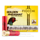 Premium 28 Gauge Ammo For Sale - 2-3/4” 7/8oz. #7.5 Shot Ammunition in Stock by Fiocchi Golden Pheasant - 25 Rounds