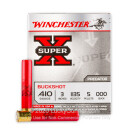 410 Bore Ammo For Sale - 3" 000 Buckshot Ammunition by Winchester Super-X - 5 Rounds