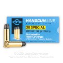 Cheap 38 Special Ammo For Sale - 158 Grain LSWCHP Ammunition in Stock by Prvi Partizan - 50 Rounds