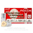 Bulk 12 Gauge Ammo For Sale - 2-3/4” 1oz. #7.5 Shot Ammunition in Stock by Fiocchi Shooting Dynamics - 250 Rounds
