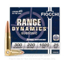 Cheap 300 AAC Blackout Ammo For Sale - 220 Grain HPBT MatchKing Ammunition in Stock by Fiocchi - 500 Rounds