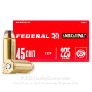 45 Long Colt Ammo For Sale - 225 Grain JSP- Federal Ammunition In Stock - 50 Rounds