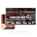 Bulk 12 Gauge Ammo For Sale - 2-3/4” 1-1/8oz. #8 Shot Ammunition in Stock by Federal High Over All - 250 Rounds