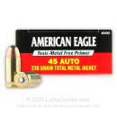 Federal IRT 45 ACP Ammo For Sale - 230gr TMJ - 1000rds