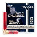Cheap 410 Bore Ammo For Sale - 3” 11/16oz. #6 Shot Ammunition in Stock by Fiocchi - 25 Rounds