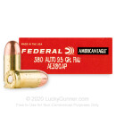380 Auto Ammo In Stock - 95 gr FMJ - 380 ACP Ammunition by Federal American Eagle For Sale - 1000 Rounds