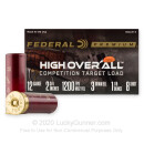 Premium 12 Gauge Ammo For Sale - 2-3/4” 1-1/8oz. #8 Shot Ammunition in Stock by Federal High Over All - 25 Rounds