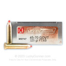 Premium 45-70 Government Ammo For Sale - 325 Grain FTX Ammunition in Stock by Hornady LEVERevolution - 200 Rounds
