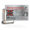 Cheap 38 Special Ammo For Sale - 125 Grain +P SJHP Ammunition in Stock by Winchester Super-X - 50 Rounds