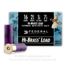 Cheap 16 Gauge Ammo For Sale - 2-3/4" 1-1/8 oz. #7-1/2 Shot Ammunition in Stock by Federal Game-Shok High Brass - 25 Rounds
